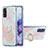 Custodia Silicone Gel Morbida Fantasia Modello Cover con Anello Supporto Y01B per Samsung Galaxy S20