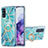 Custodia Silicone Gel Morbida Fantasia Modello Cover con Anello Supporto Y01B per Samsung Galaxy S20