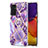 Custodia Silicone Gel Morbida Fantasia Modello Cover con Anello Supporto Y01B per Samsung Galaxy S23 FE 5G