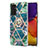 Custodia Silicone Gel Morbida Fantasia Modello Cover con Anello Supporto Y01B per Samsung Galaxy S23 FE 5G