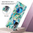 Custodia Silicone Gel Morbida Fantasia Modello Cover con Anello Supporto Y01B per Xiaomi Poco M4 Pro 5G