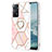 Custodia Silicone Gel Morbida Fantasia Modello Cover con Anello Supporto Y01B per Xiaomi Redmi Note 11 Pro 4G