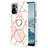 Custodia Silicone Gel Morbida Fantasia Modello Cover con Anello Supporto Y01B per Xiaomi Redmi Note 11 SE India 4G