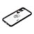 Custodia Silicone Gel Morbida Fantasia Modello Cover con Anello Supporto Y01X per Samsung Galaxy A03 Core Nero