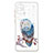 Custodia Silicone Gel Morbida Fantasia Modello Cover con Anello Supporto Y01X per Samsung Galaxy A21s