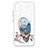 Custodia Silicone Gel Morbida Fantasia Modello Cover con Anello Supporto Y01X per Samsung Galaxy A32 5G Multicolore