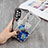 Custodia Silicone Gel Morbida Fantasia Modello Cover con Anello Supporto Y01X per Samsung Galaxy A33 5G