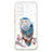 Custodia Silicone Gel Morbida Fantasia Modello Cover con Anello Supporto Y01X per Samsung Galaxy S20