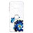 Custodia Silicone Gel Morbida Fantasia Modello Cover con Anello Supporto Y01X per Xiaomi Poco X3 Blu