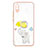 Custodia Silicone Gel Morbida Fantasia Modello Cover con Anello Supporto Y01X per Xiaomi Redmi 9A