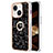 Custodia Silicone Gel Morbida Fantasia Modello Cover con Anello Supporto Y02B per Apple iPhone 15