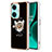 Custodia Silicone Gel Morbida Fantasia Modello Cover con Anello Supporto Y02B per OnePlus Nord CE 3 Lite 5G Multicolore