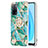 Custodia Silicone Gel Morbida Fantasia Modello Cover con Anello Supporto Y02B per Oppo A53s 5G