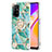 Custodia Silicone Gel Morbida Fantasia Modello Cover con Anello Supporto Y02B per Oppo F19 Pro+ Plus 5G