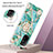 Custodia Silicone Gel Morbida Fantasia Modello Cover con Anello Supporto Y02B per Oppo F19 Pro+ Plus 5G