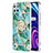 Custodia Silicone Gel Morbida Fantasia Modello Cover con Anello Supporto Y02B per Realme C25Y