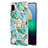 Custodia Silicone Gel Morbida Fantasia Modello Cover con Anello Supporto Y02B per Samsung Galaxy A02