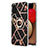 Custodia Silicone Gel Morbida Fantasia Modello Cover con Anello Supporto Y02B per Samsung Galaxy A03s