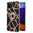 Custodia Silicone Gel Morbida Fantasia Modello Cover con Anello Supporto Y02B per Samsung Galaxy A22 4G
