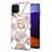 Custodia Silicone Gel Morbida Fantasia Modello Cover con Anello Supporto Y02B per Samsung Galaxy A22 4G