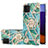 Custodia Silicone Gel Morbida Fantasia Modello Cover con Anello Supporto Y02B per Samsung Galaxy A22 4G Verde