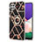 Custodia Silicone Gel Morbida Fantasia Modello Cover con Anello Supporto Y02B per Samsung Galaxy A22s 5G