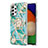 Custodia Silicone Gel Morbida Fantasia Modello Cover con Anello Supporto Y02B per Samsung Galaxy A33 5G