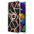 Custodia Silicone Gel Morbida Fantasia Modello Cover con Anello Supporto Y02B per Samsung Galaxy A51 5G