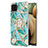 Custodia Silicone Gel Morbida Fantasia Modello Cover con Anello Supporto Y02B per Samsung Galaxy F12