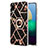 Custodia Silicone Gel Morbida Fantasia Modello Cover con Anello Supporto Y02B per Samsung Galaxy M02