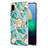 Custodia Silicone Gel Morbida Fantasia Modello Cover con Anello Supporto Y02B per Samsung Galaxy M02