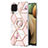 Custodia Silicone Gel Morbida Fantasia Modello Cover con Anello Supporto Y02B per Samsung Galaxy M12