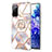 Custodia Silicone Gel Morbida Fantasia Modello Cover con Anello Supporto Y02B per Samsung Galaxy S20 FE 4G