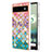 Custodia Silicone Gel Morbida Fantasia Modello Cover con Anello Supporto Y03B per Google Pixel 6a 5G Colorato