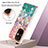 Custodia Silicone Gel Morbida Fantasia Modello Cover con Anello Supporto Y03B per OnePlus Nord CE 3 5G