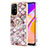 Custodia Silicone Gel Morbida Fantasia Modello Cover con Anello Supporto Y03B per Oppo Reno5 Z 5G