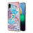 Custodia Silicone Gel Morbida Fantasia Modello Cover con Anello Supporto Y03B per Samsung Galaxy A02