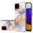Custodia Silicone Gel Morbida Fantasia Modello Cover con Anello Supporto Y03B per Samsung Galaxy A22 4G Lavanda