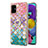 Custodia Silicone Gel Morbida Fantasia Modello Cover con Anello Supporto Y03B per Samsung Galaxy A51 5G