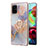 Custodia Silicone Gel Morbida Fantasia Modello Cover con Anello Supporto Y03B per Samsung Galaxy A71 4G A715