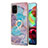 Custodia Silicone Gel Morbida Fantasia Modello Cover con Anello Supporto Y03B per Samsung Galaxy A71 4G A715