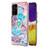Custodia Silicone Gel Morbida Fantasia Modello Cover con Anello Supporto Y03B per Samsung Galaxy A82 5G