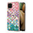 Custodia Silicone Gel Morbida Fantasia Modello Cover con Anello Supporto Y03B per Samsung Galaxy F12