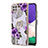 Custodia Silicone Gel Morbida Fantasia Modello Cover con Anello Supporto Y03B per Samsung Galaxy F42 5G