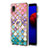 Custodia Silicone Gel Morbida Fantasia Modello Cover con Anello Supporto Y03B per Samsung Galaxy M01 Core