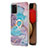 Custodia Silicone Gel Morbida Fantasia Modello Cover con Anello Supporto Y03B per Samsung Galaxy M02s