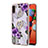 Custodia Silicone Gel Morbida Fantasia Modello Cover con Anello Supporto Y03B per Samsung Galaxy M11