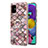 Custodia Silicone Gel Morbida Fantasia Modello Cover con Anello Supporto Y03B per Samsung Galaxy M40S