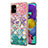 Custodia Silicone Gel Morbida Fantasia Modello Cover con Anello Supporto Y03B per Samsung Galaxy M40S