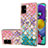 Custodia Silicone Gel Morbida Fantasia Modello Cover con Anello Supporto Y03B per Samsung Galaxy M40S Colorato